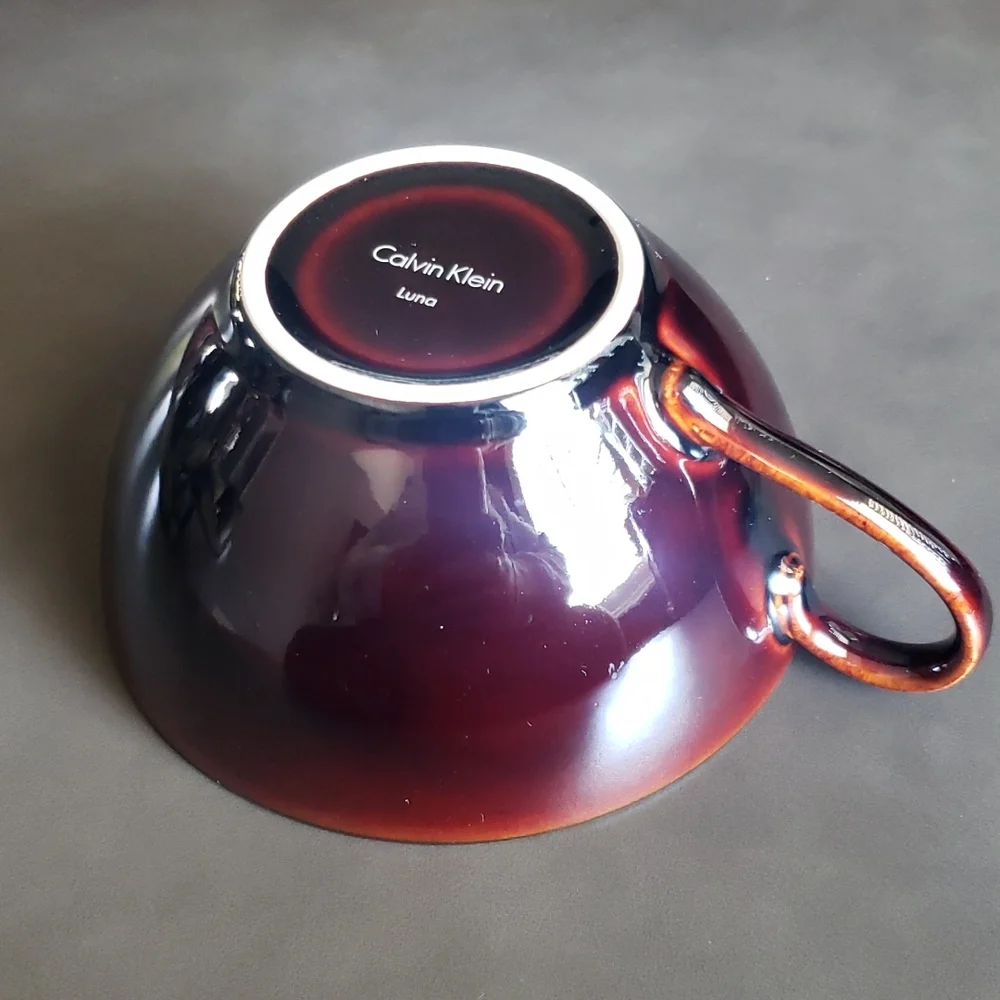 Calvin Klein Luna Mohagany Tea Cup Mug - Picture 7 of 7